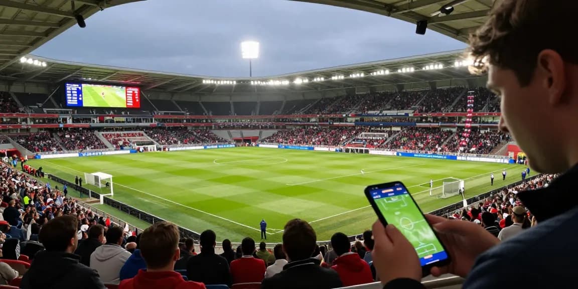 CabongTv watch live football today with expert betting predictions and match odds displayed in a dynamic stadium scene.