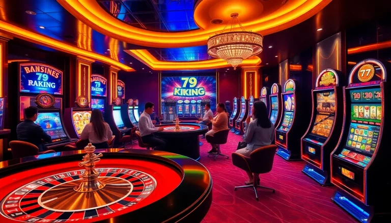 Players enjoying a thrilling game of roulette at 79king casino platform.