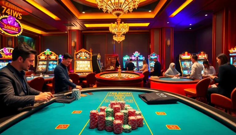 Experience the excitement of 789win with vibrant casino games and engaging players.