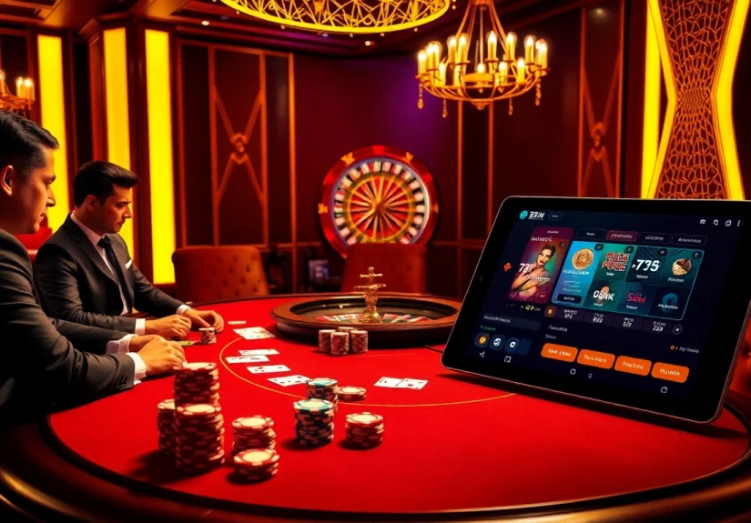 Experience the excitement of high-stakes poker with 78 WIN at a luxurious casino table.