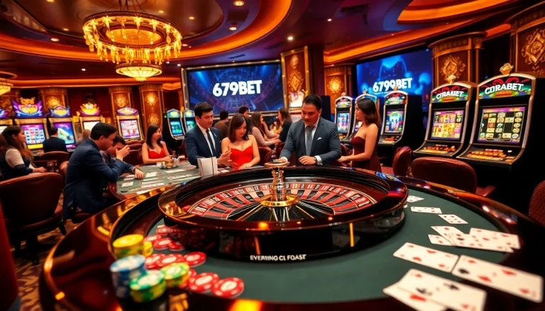 Experience the thrill of play at 6789BET with vibrant casino tables and exciting games.