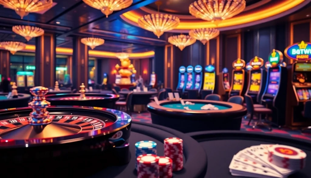 Experience the thrill of U888 online gambling with vibrant casino games and colorful poker chips.