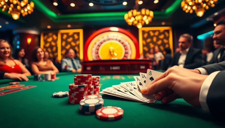 High-stakes poker at https://88vv.media/, showcasing vibrant chips and cards in an exciting casino setting.