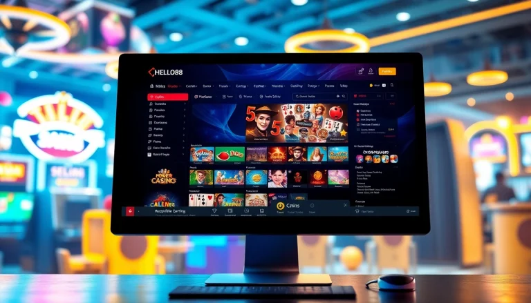 Experience the excitement of online gaming at hello88win.live with a dynamic casino interface.