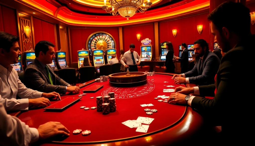Experience thrilling poker action and vibrant casino atmosphere at okkingok.net