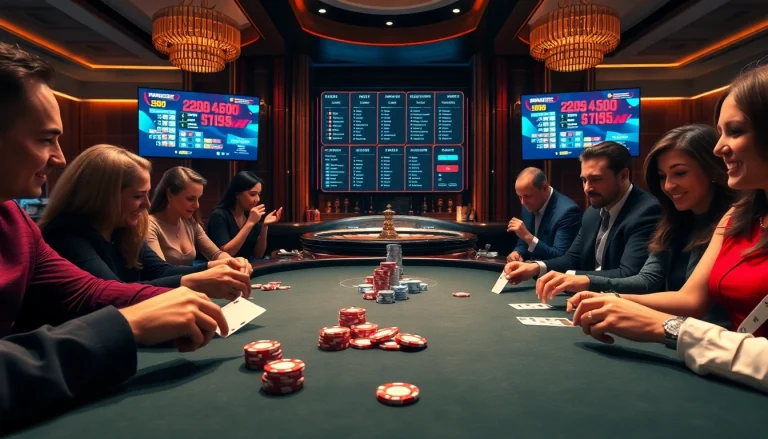 Experience the excitement of gambling at https://kjcmh.com/ with poker and roulette in a luxurious casino setting.