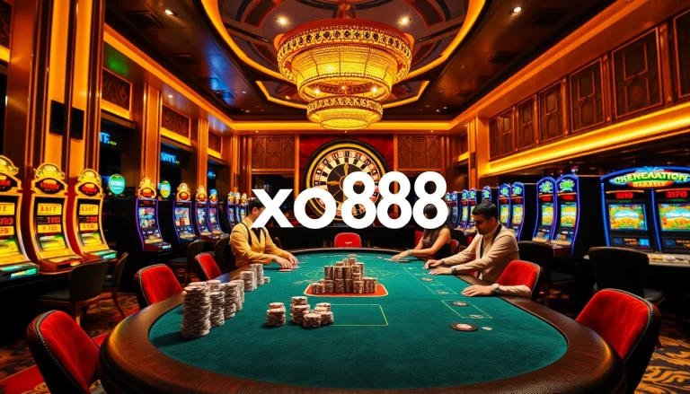 Experience the thrill of gaming at xo88 with vibrant casino action and luxurious atmosphere.