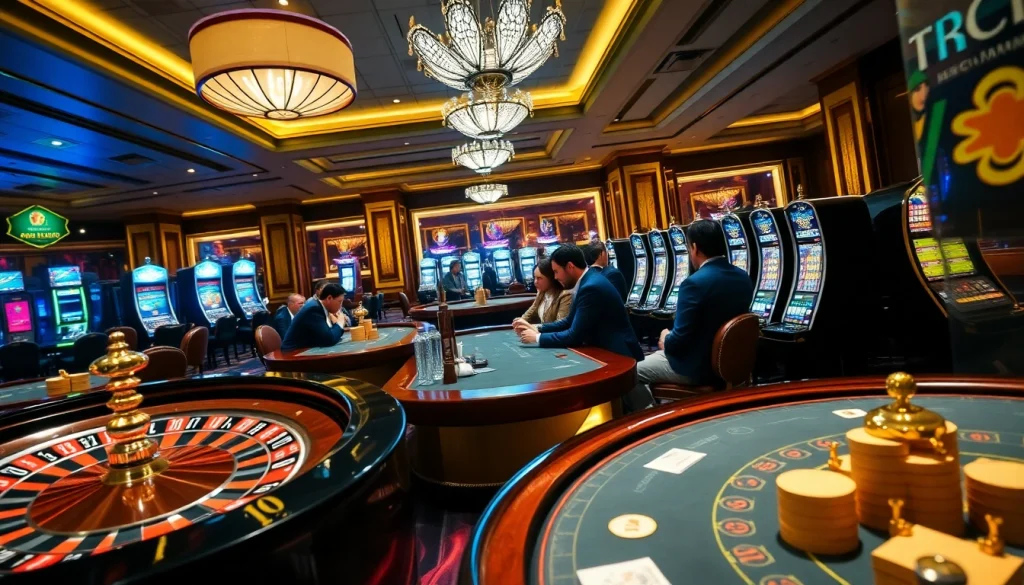 Tập đoàn truyền thông TPJ enhances the casino experience with captivating gaming visuals.