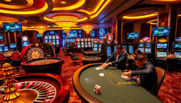 Players strategize at a casino game table while enjoying the thrill of gambling at https://www.6rwin5.com/.