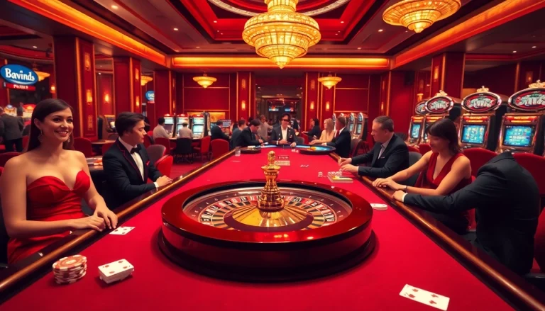 Experience the excitement of gambling at https://99wincasino.com/ with luxurious casino visuals showing a vibrant poker scene.