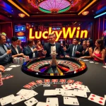 Experience thrilling gameplay at LuckyWin with professional dealers and exciting casino action.