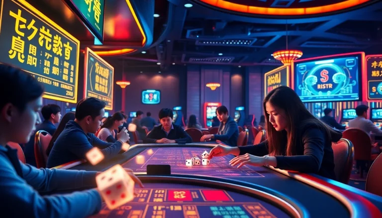 Engaging Tài Xỉu MD5 gameplay scene at taixiumd5.world, showcasing players immersed in thrilling online betting.