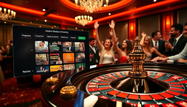 Experience excitement as you learn to apply to Istanbul Medipol University while playing casino games.