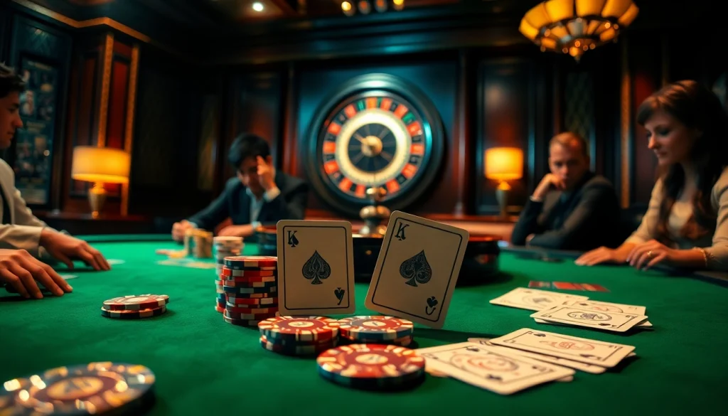 Experience the thrill of King88 with luxury poker gameplay and vibrant casino ambiance.