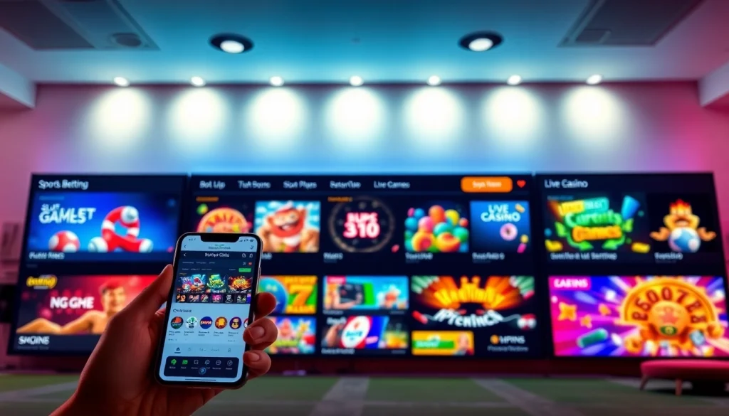 Experience the excitement of online betting at 98winwin.live with vibrant gaming visuals.