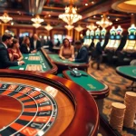 Witness thrilling betting excitement at a casino featuring the luxurious 5MB roulette wheel.