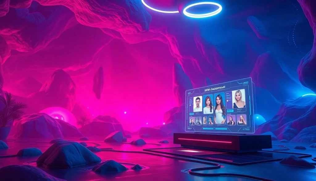 Engaging NSFW character AI session showcasing vibrant digital interactions.