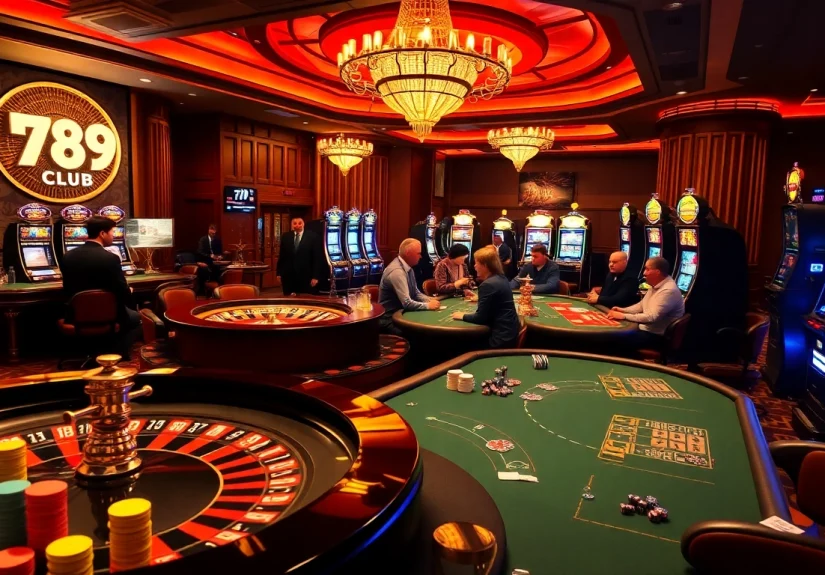 Experience the excitement of 789 club with vibrant casino action and engaging games.