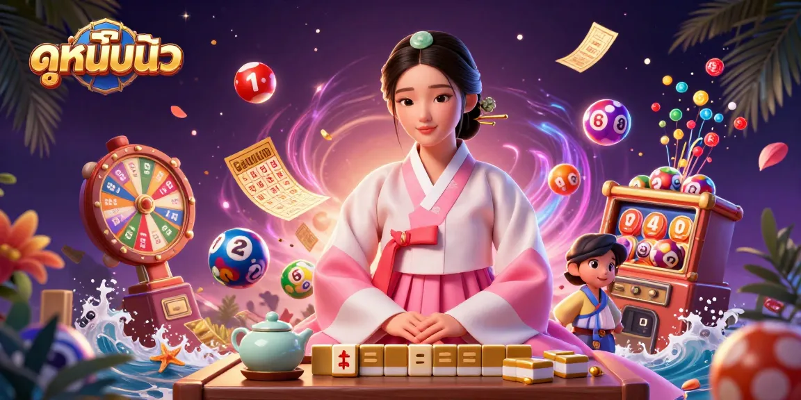 Experience the thrill of ดูหนังออนไลน์ with a vibrant display of lottery elements, showcasing excitement and entertainment.